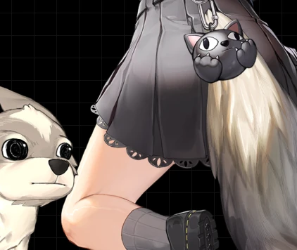 Biscuit character portrait