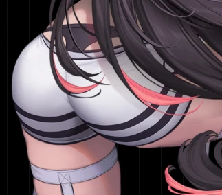 Quency character portrait