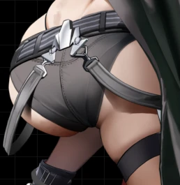 Grave character portrait