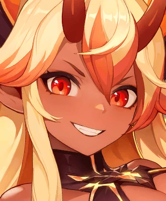 Ifrit character portrait