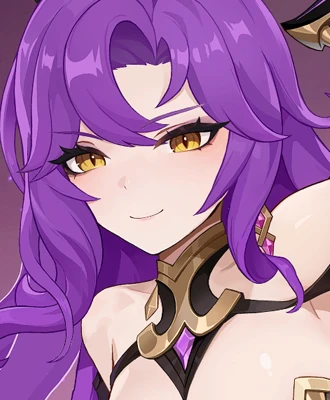 Medusa character portrait