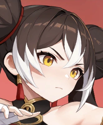 White Tiger character portrait