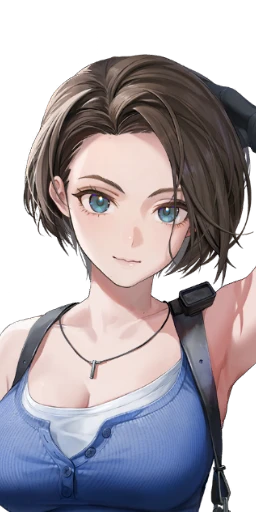 Jill Valentine character portrait