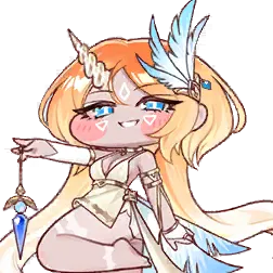 Asana character portrait