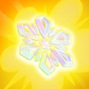 Pure White Snowflake