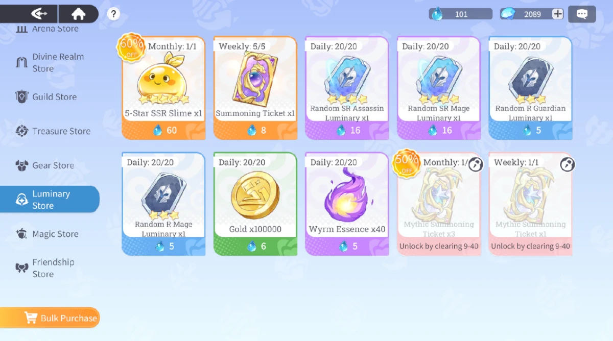 Dragon Traveler luminary shop