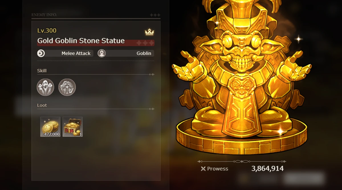 Lost Sword gold goblin stage cheese