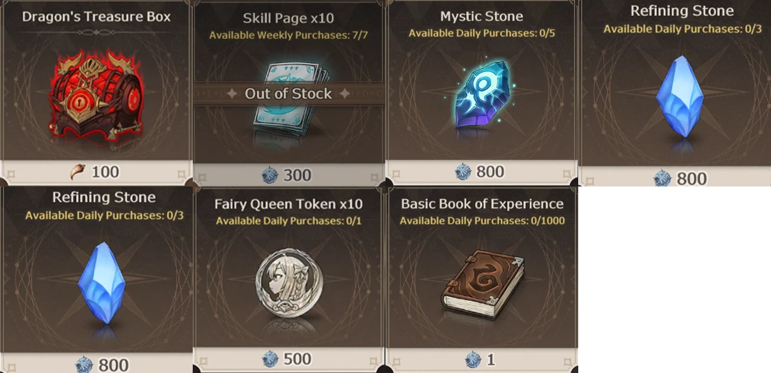 Lost Sword shop raid