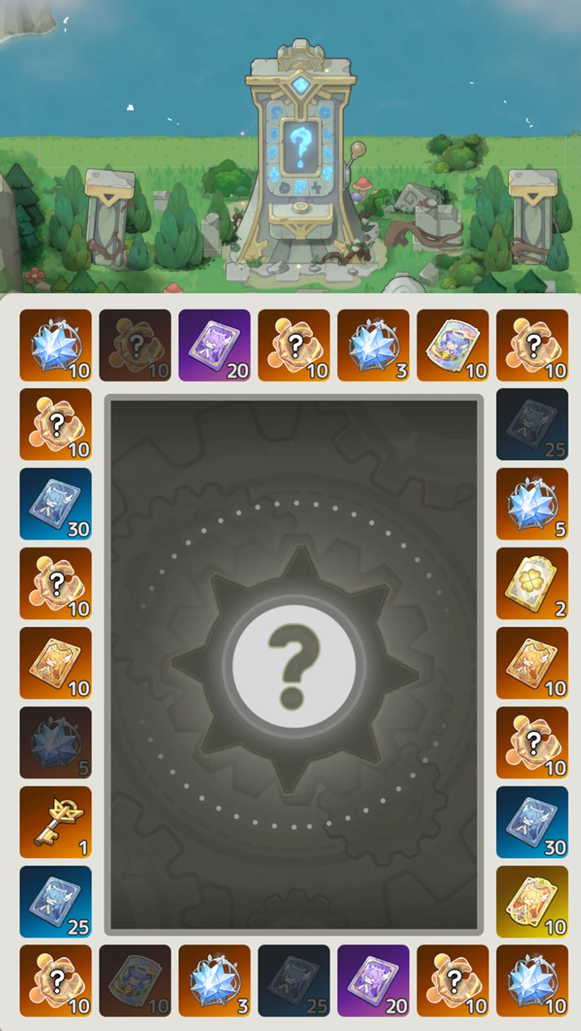 sword x staff wheel of destiny damp-cliff