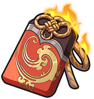 Flame Crest Charm