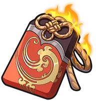Flame Crest Charm