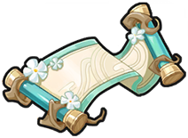 Orchid Scroll