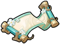 Orchid Scroll