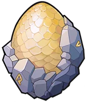 Winged Egg Fossil